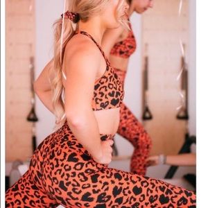Beach Riot Piper legging Love Red